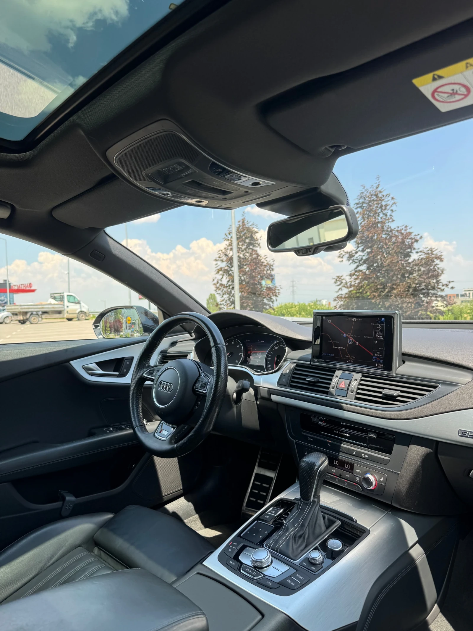Audi A7 Sline* TFSI* Matrix* Distronic* , снимка 12 - Автомобили и джипове - 55100666