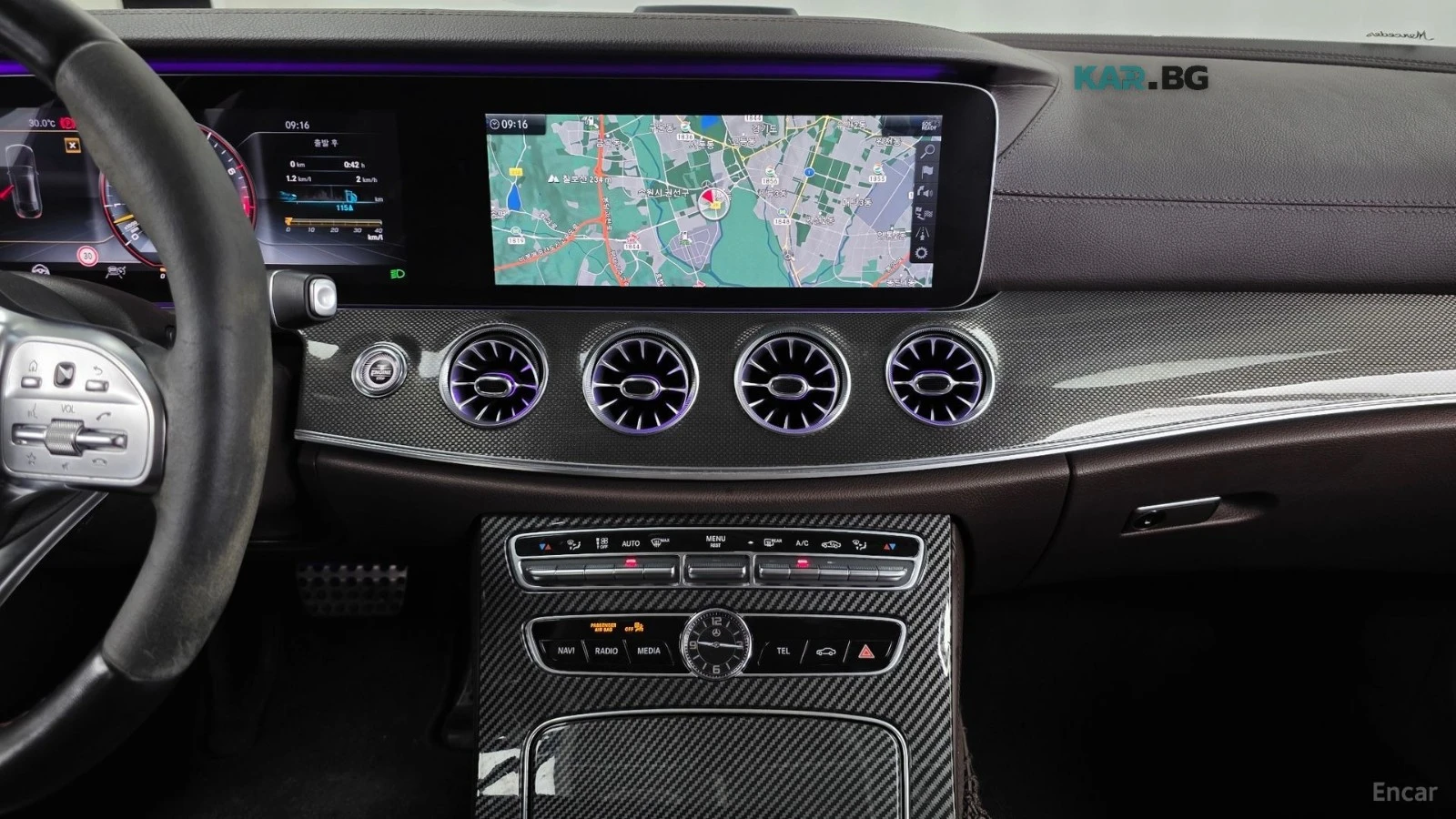 Mercedes-Benz CLS 400 4MATIC* AMG* КОЖА* ПОДГРЕВ* ОБДУХВ* BURMASTER* PAN, снимка 13 - Автомобили и джипове - 55892076