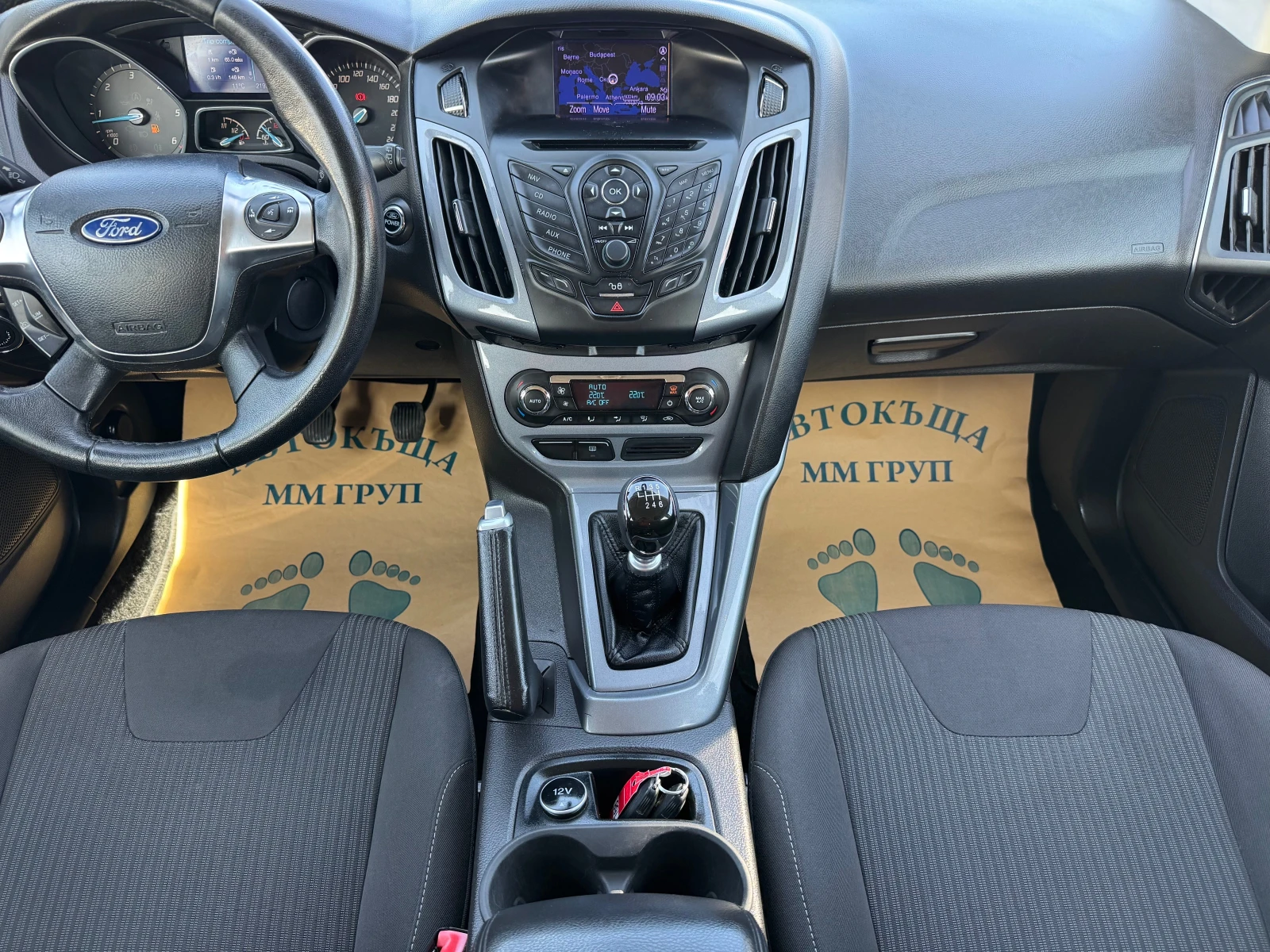 Ford Focus 1.6-TDCI-TITANIUM-НАВИ-ЛИЗИНГ, снимка 11 - Автомобили и джипове - 56637010