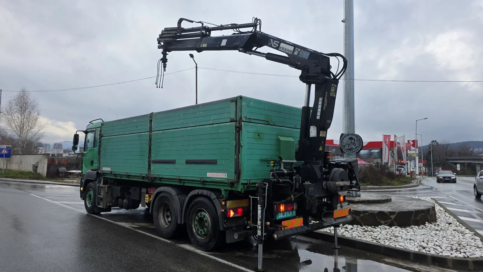 Man Tga 26 440 EURO 4 6X2  HIAB 144 ES-4 HUDUO | Mobile.bg   12