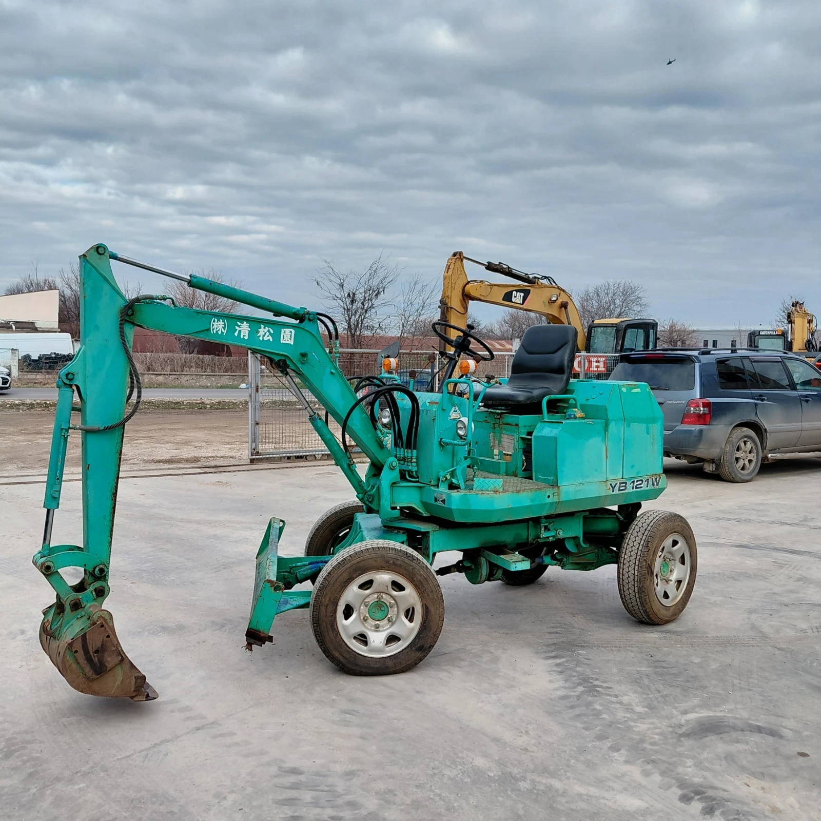 Багер Yanmar YB121W * 4x4 * НАЛИЧЕН * ТОП СЪСТОЯНИЕ * , снимка 1