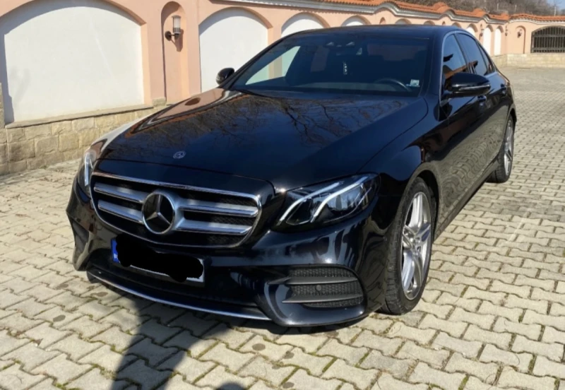 Mercedes-Benz E 220 AMG / Head up/ Distronic/ Burmester, снимка 1 - Автомобили и джипове - 47277988