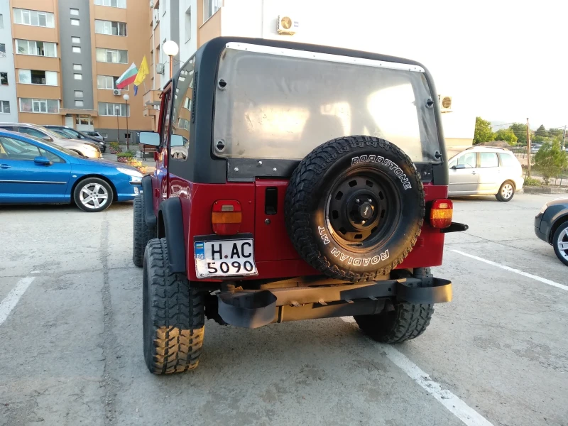 Jeep Wrangler YJ 4.0L, снимка 4 - Автомобили и джипове - 48242268