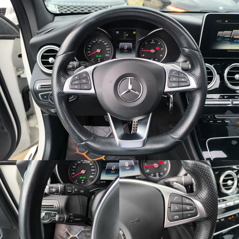 Mercedes-Benz GLC 250 D AMG-LINE 9G 4-MATIC ПАНОРАМА ГЕРМАНИЯ , снимка 13 - Автомобили и джипове - 53498165