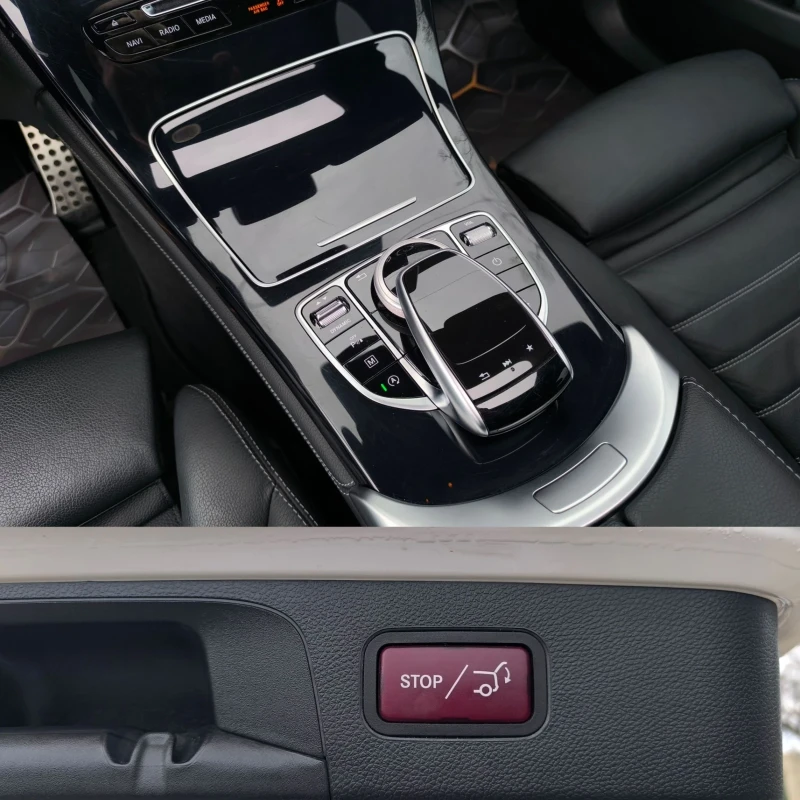 Mercedes-Benz GLC 250 D AMG-LINE 9G 4-MATIC ПАНОРАМА ГЕРМАНИЯ , снимка 15 - Автомобили и джипове - 53498165