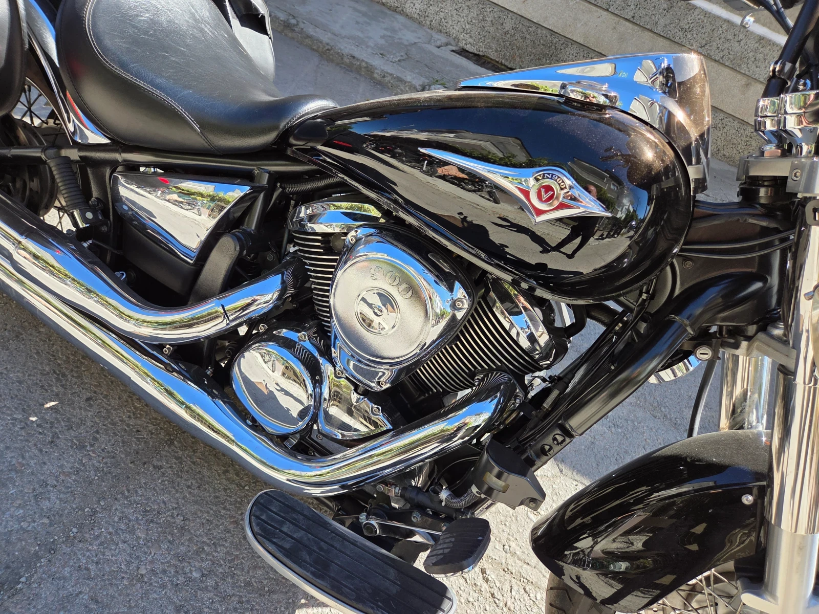 Kawasaki Vn Внос от Швейцария с Платено Мито готови за рег - изображение 6
