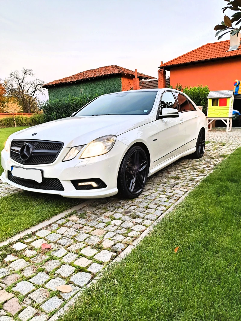 Mercedes-Benz E 200 7 G-Tronic Avantgarde AMG , снимка 1 - Автомобили и джипове - 49148265