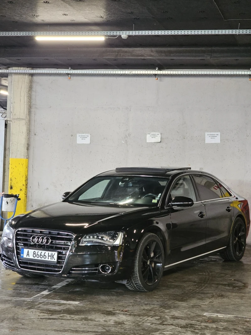 Audi A8 Long/4.2TDI/V8* Alcantara/Massage/Обдухване, снимка 2 - Автомобили и джипове - 51641074