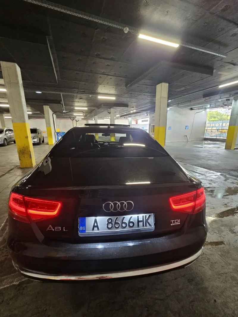 Audi A8 Long/4.2TDI/V8* Alcantara/Massage/Обдухване, снимка 11 - Автомобили и джипове - 51641074