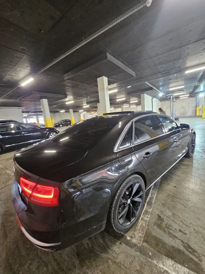 Audi A8 Long/4.2TDI/V8* Alcantara/Massage/Обдухване, снимка 9 - Автомобили и джипове - 51641074