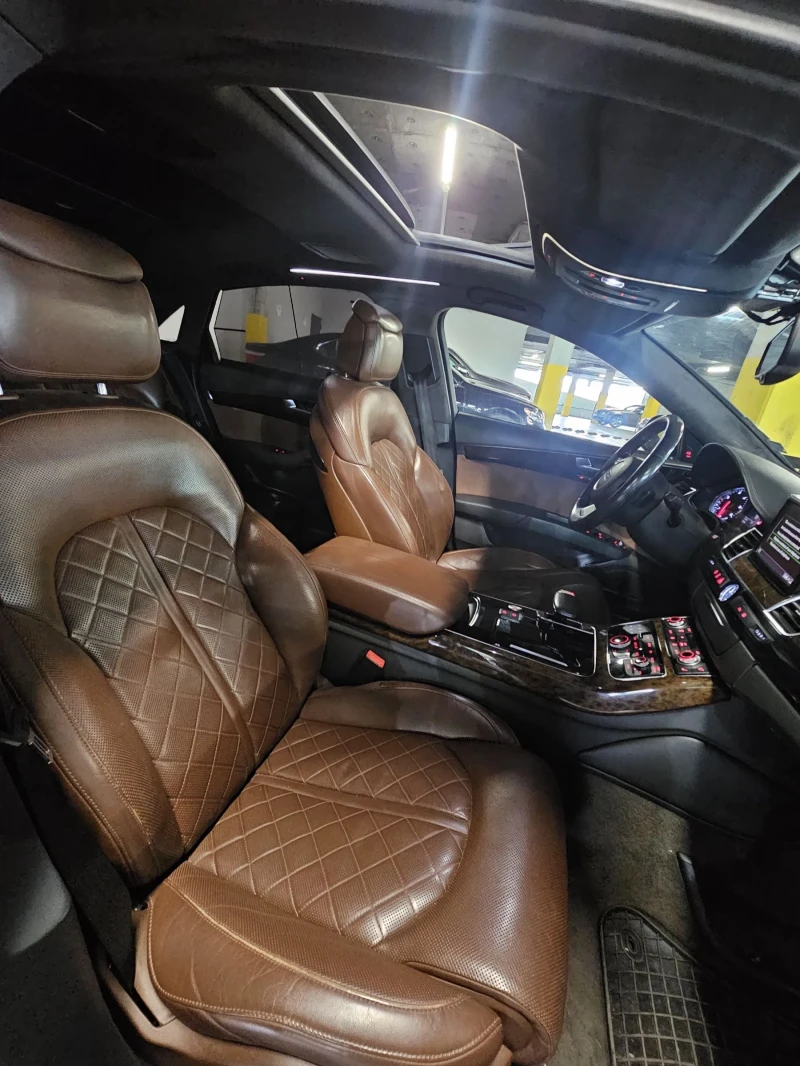 Audi A8 Long/4.2TDI/V8* Alcantara/Massage/Обдухване, снимка 7 - Автомобили и джипове - 51641074
