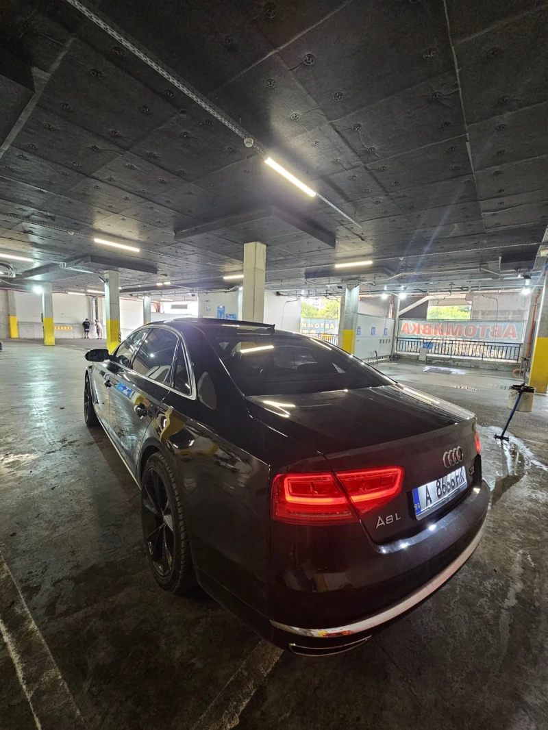 Audi A8 Long/4.2TDI/V8* Alcantara/Massage/Обдухване, снимка 10 - Автомобили и джипове - 51641074