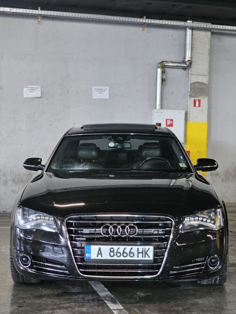 Audi A8 Long/4.2TDI/V8* Alcantara/Massage/Обдухване, снимка 3 - Автомобили и джипове - 51641074
