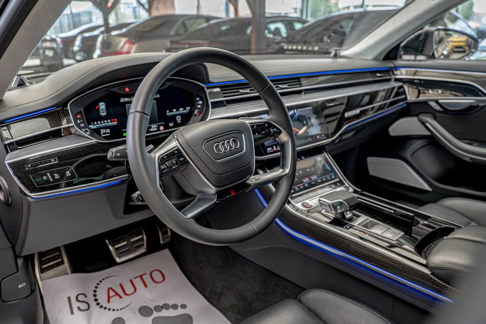 Audi S8 4.0TFSI/Bang&Olufsen/Керамика/Обдухване/Алкантар - изображение 7