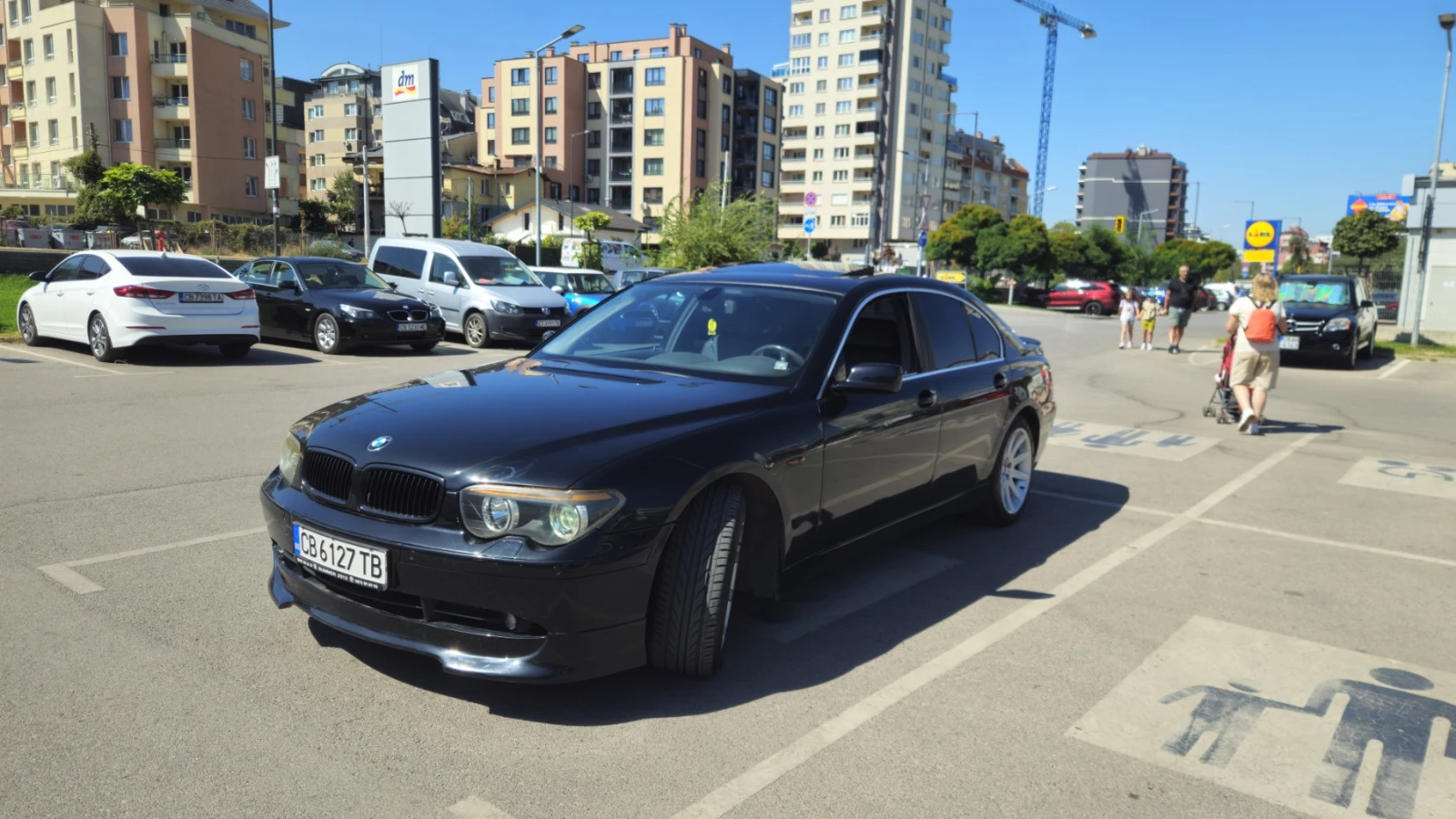 BMW 745, снимка 9 - Автомобили и джипове - 55990716