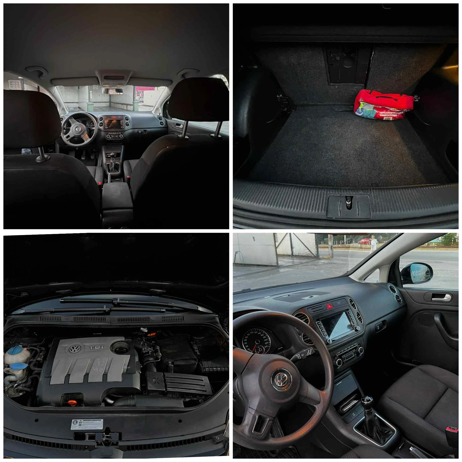VW Golf Plus 1.6 TDI, снимка 9 - Автомобили и джипове - 54693299