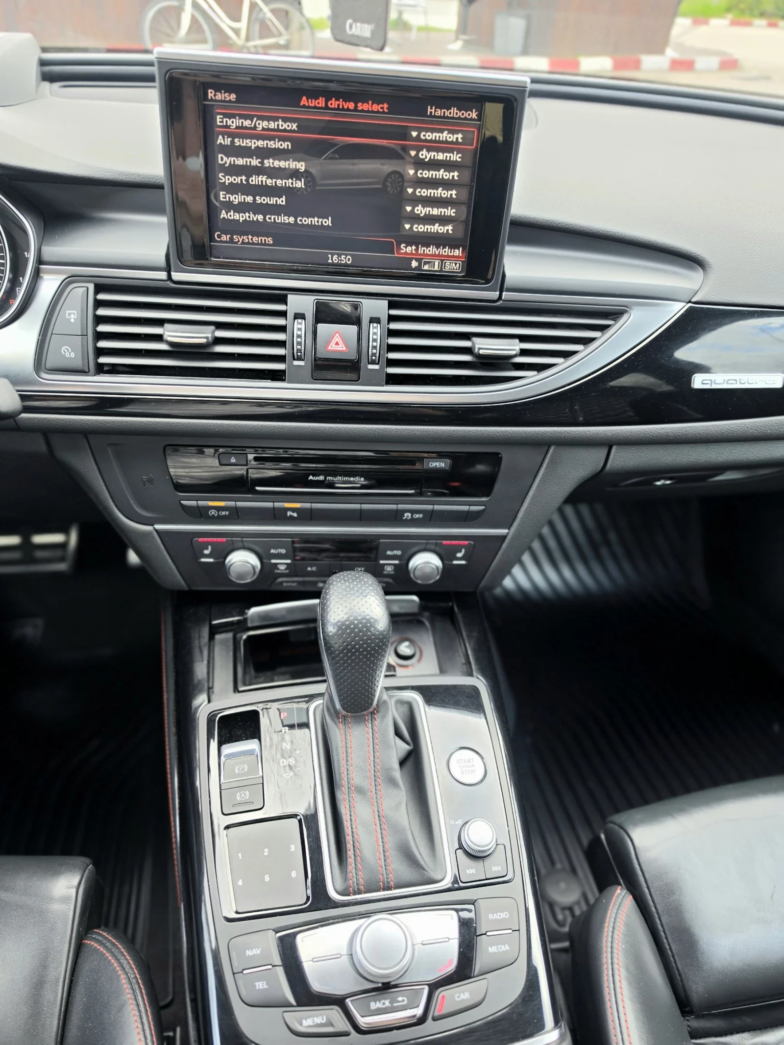 Audi A6 BTDI /Competition /Shadowline /Head-up Display, снимка 13 - Автомобили и джипове - 54093061