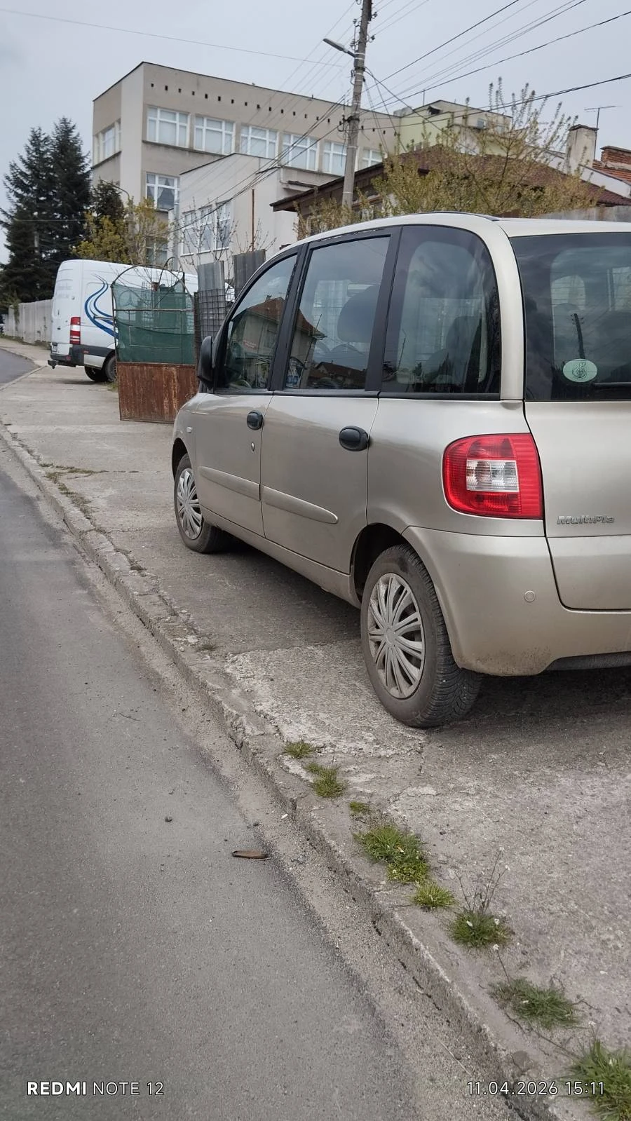 Fiat Multipla Petrol / CNG / LPG, снимка 3 - Автомобили и джипове - 54863101
