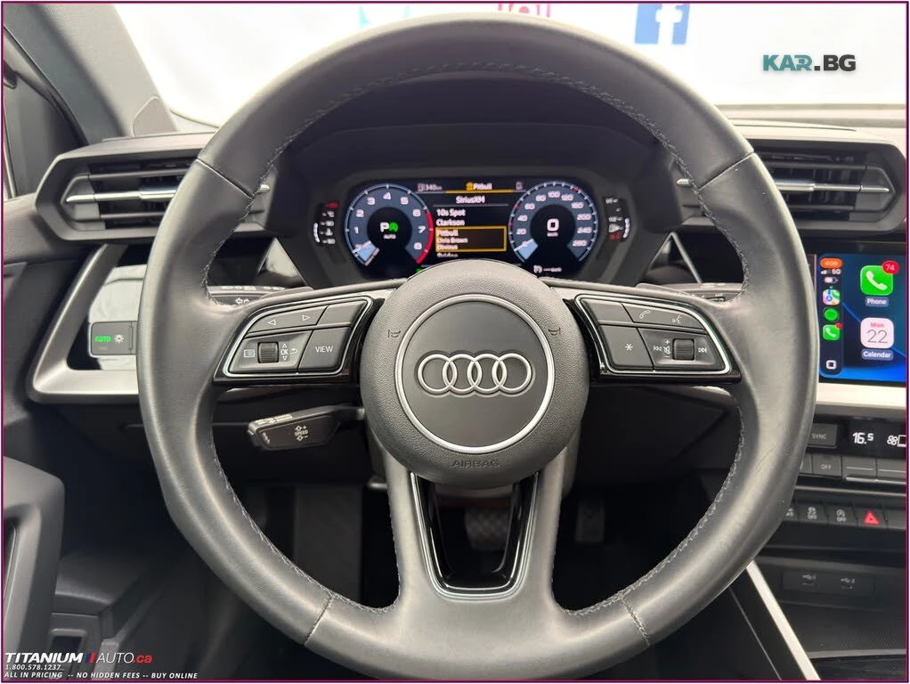 Audi A3 * AWD * * PANORAMA * AвтоКредит* (ЦЕНА ДО БГ), снимка 12 - Автомобили и джипове - 55086596