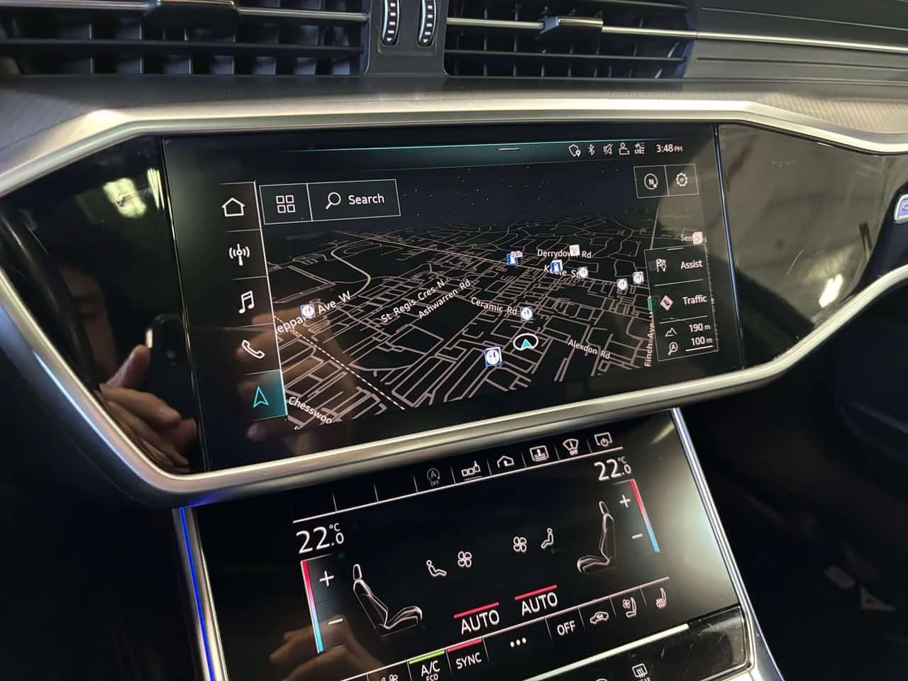 Audi A6 Technik | Soft Close | 360 | HUD | Въздушно , снимка 16 - Автомобили и джипове - 56462886