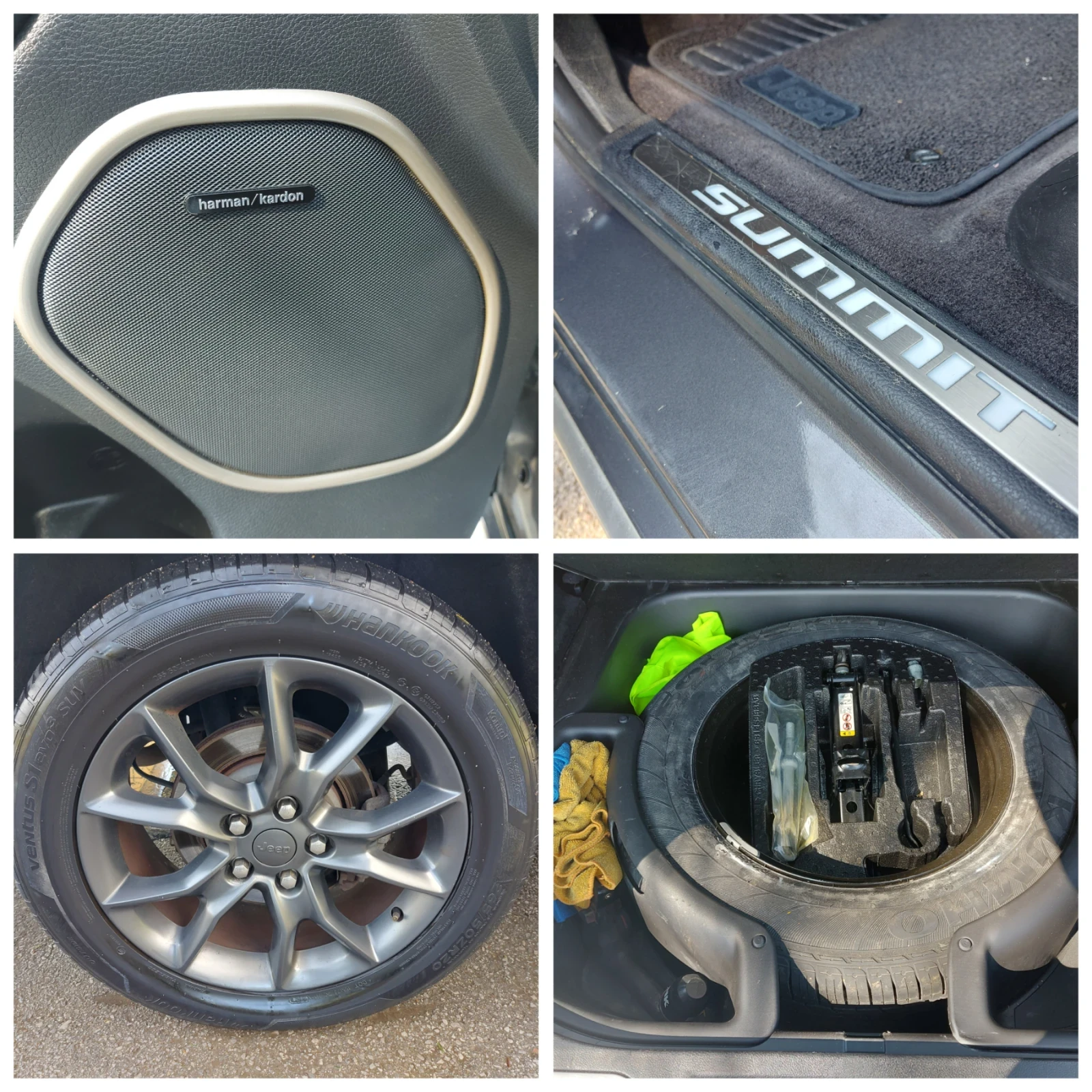 Jeep Grand cherokee Summit EU6, снимка 17 - Автомобили и джипове - 54239963