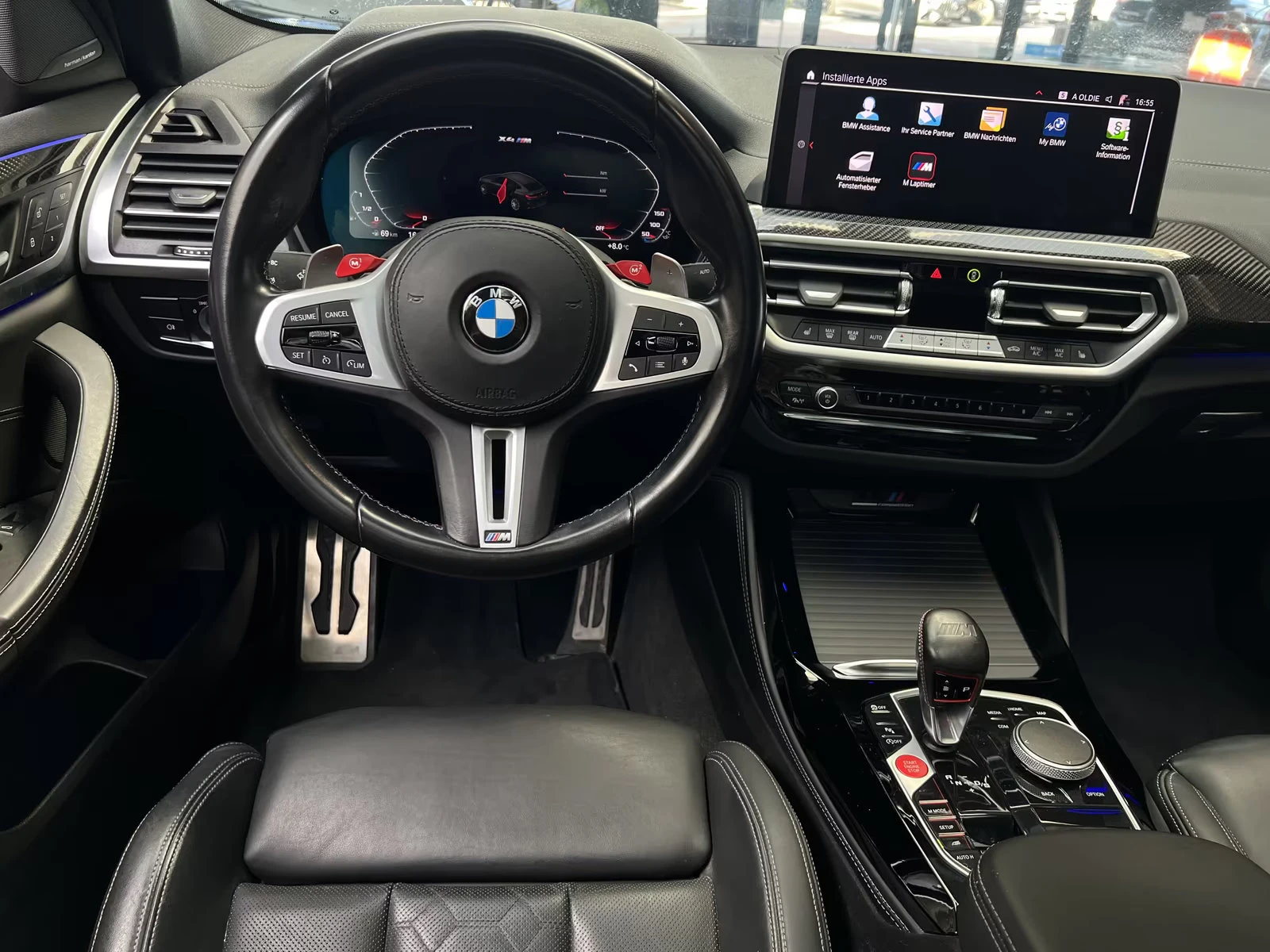 BMW X4 COMPETITION/510HP/PANO/SHADOW/H&K/CARBON/351z, снимка 6 - Автомобили и джипове - 54354013