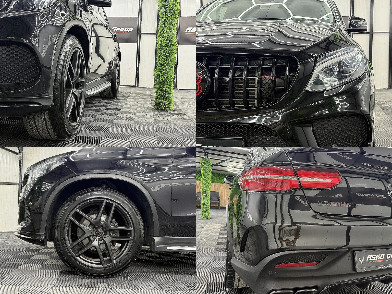 Mercedes-Benz GLE 350 BRABUS-PAKET/PANORAMA /9GT/ СОБСТВЕН ЛИЗИНГ, снимка 8 - Автомобили и джипове - 54971894