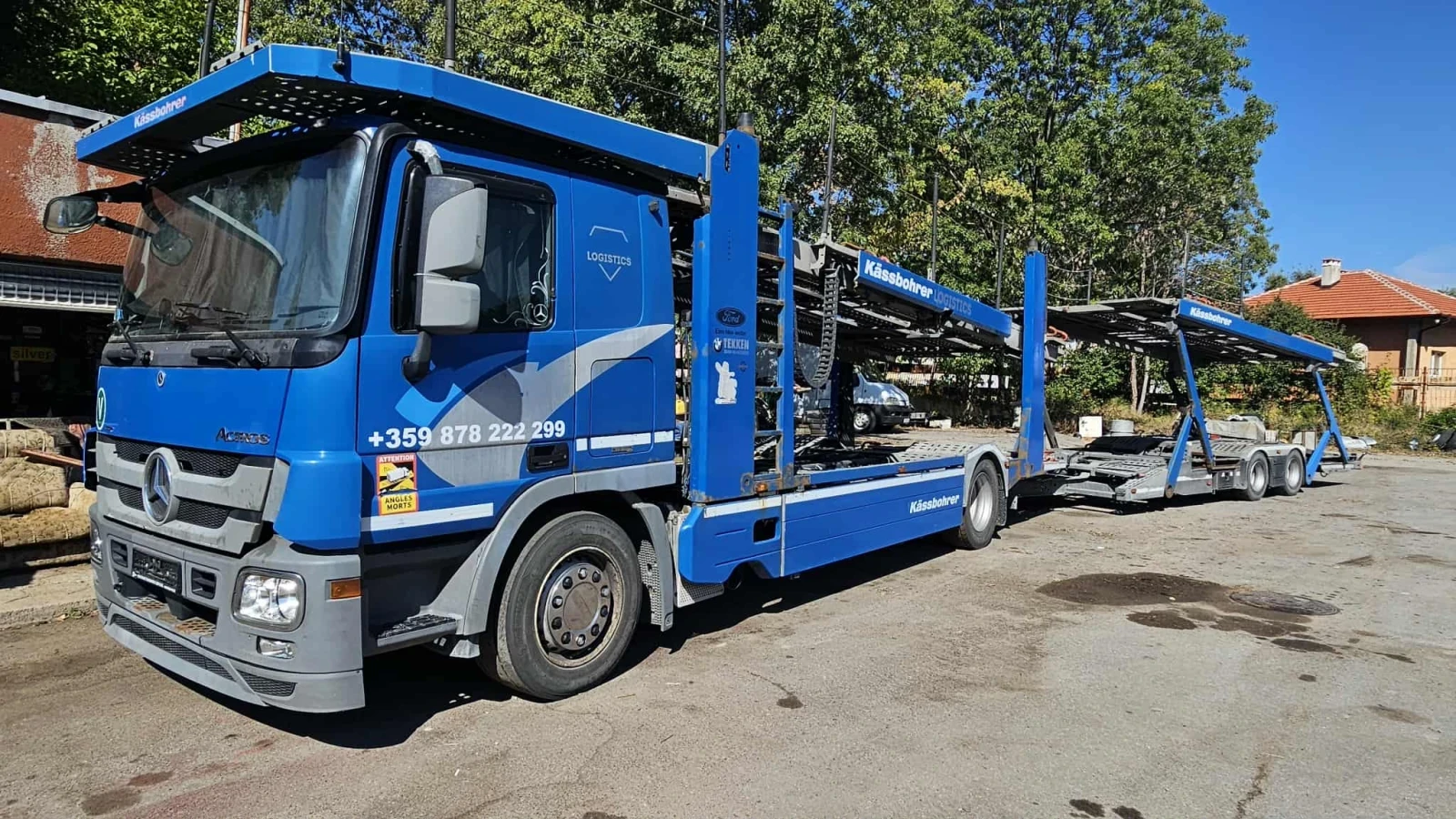Mercedes-Benz Actros Kassbohrer Super Trans  | Mobile.bg   1