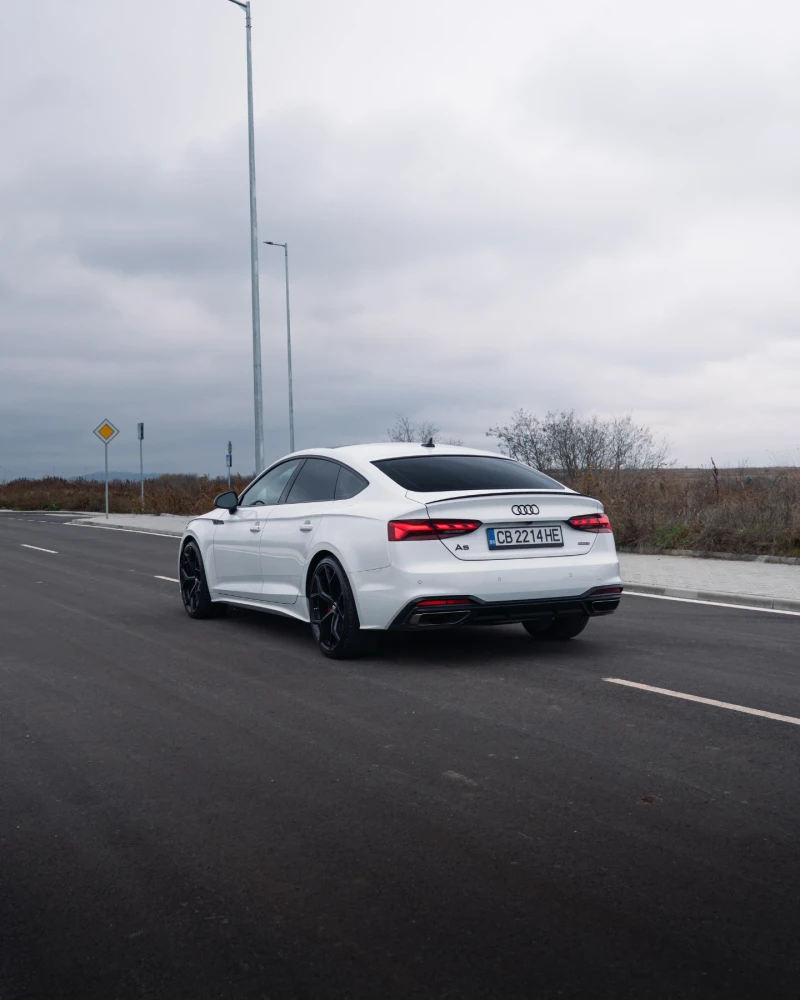 Audi A5 45TFSI / 265HP / 19750KM / 2023Г, снимка 3 - Автомобили и джипове - 48043092