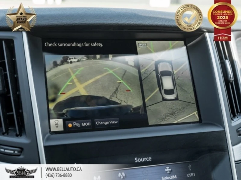 Infiniti Q50 * Essential Tech | AWD | 360CAM | SUNROOF | B.SPOT, снимка 4 - Автомобили и джипове - 52924411