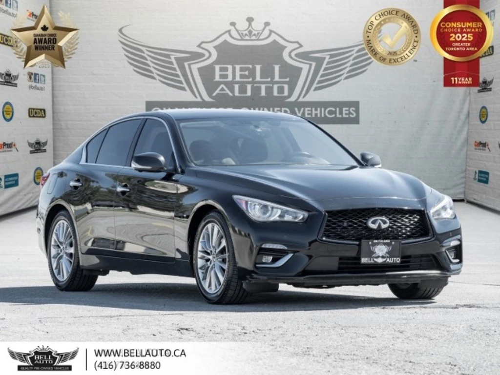 Infiniti Q50 * Essential Tech | AWD | 360CAM | SUNROOF | B.SPOT | Mobile.bg � ����������� 1