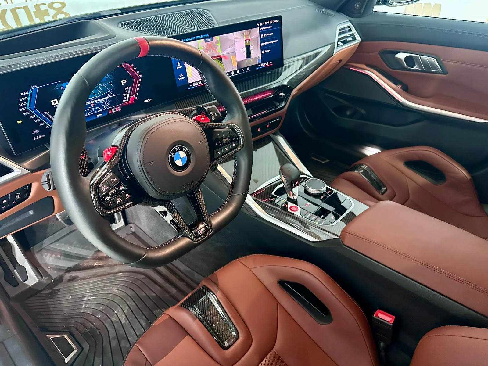 BMW M3 Comp. xDr. Touring* Carbon* Bucket* HuD* Гаранция, снимка 7 - Автомобили и джипове - 54642921