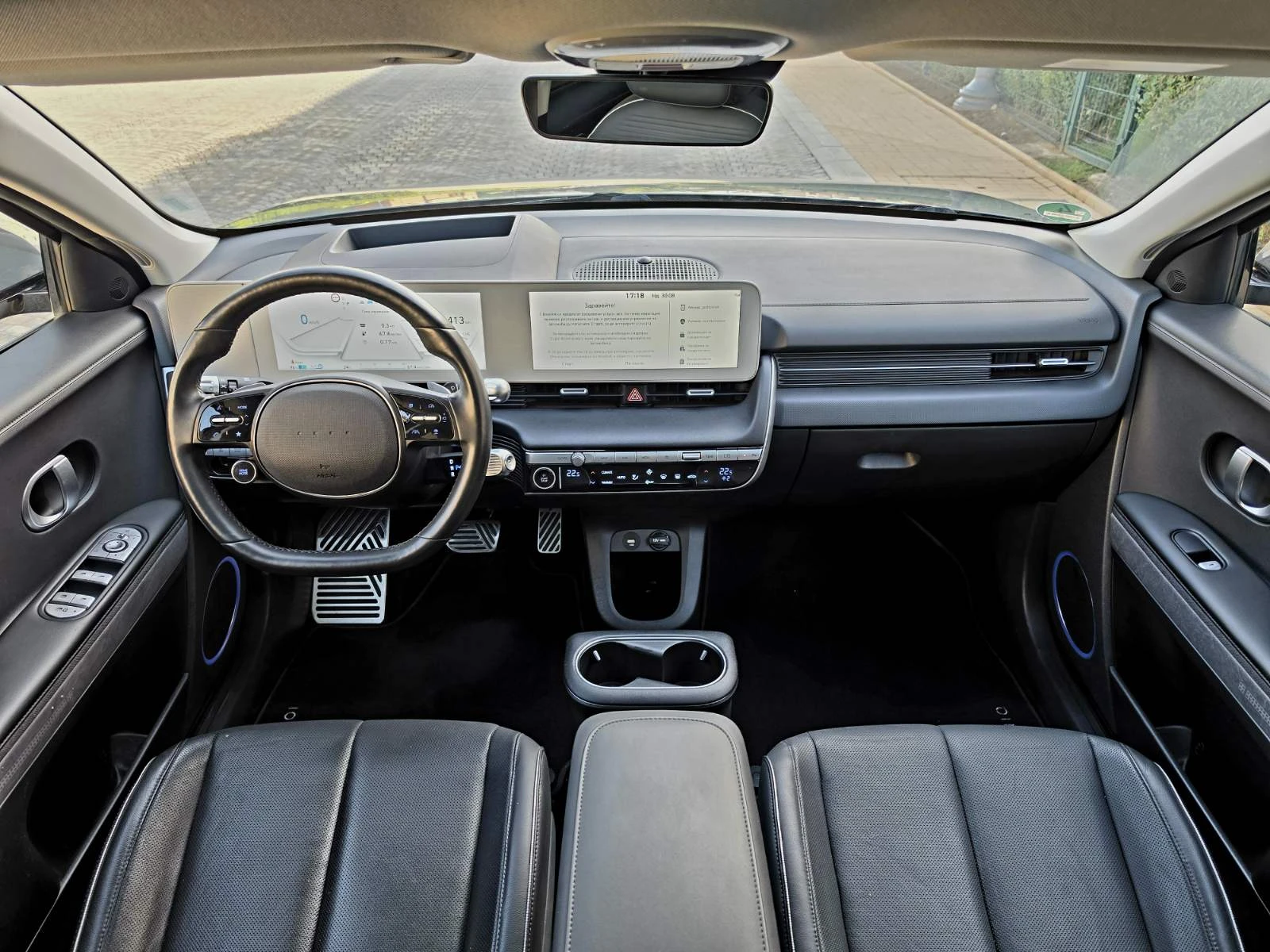 Hyundai Ioniq 5 * UNIQ* 77.4KW ГАРАНЦИОНЕН* SOH 99.9%* , снимка 9 - Автомобили и джипове - 55892067