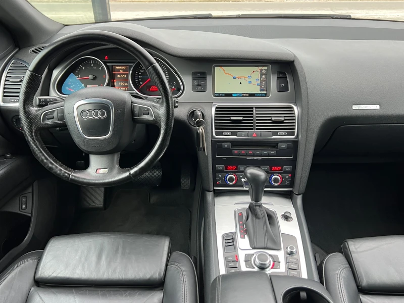 Audi Q7 3.0TDI, QUATTRO, S LINE-FULL SERVICE-KATO HOB!!!, снимка 9 - Автомобили и джипове - 53198790