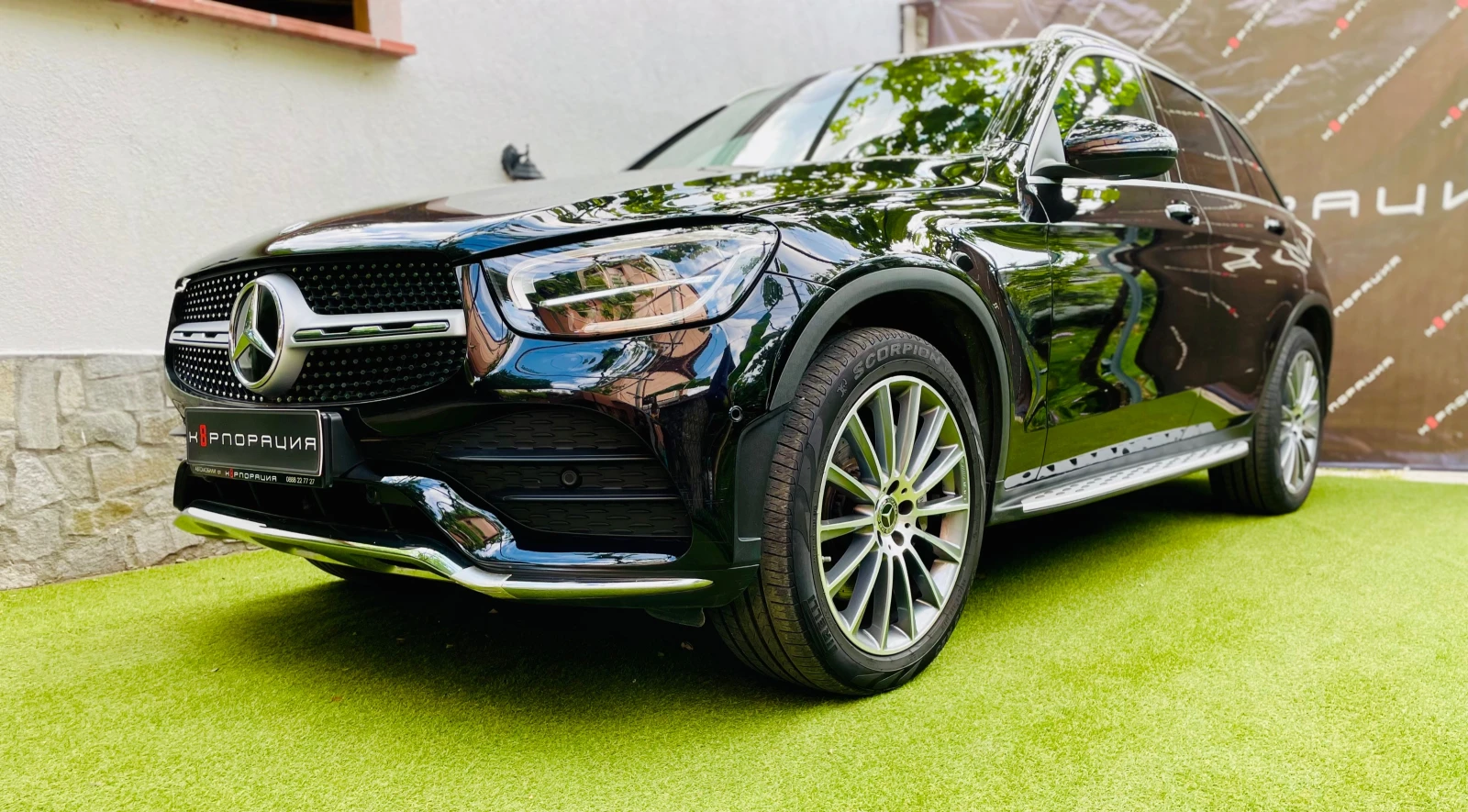Mercedes-Benz GLC 220 AMG* FACELIFT* СЕРВИЗНА ИСТОРИЯ*  - изображение 3
