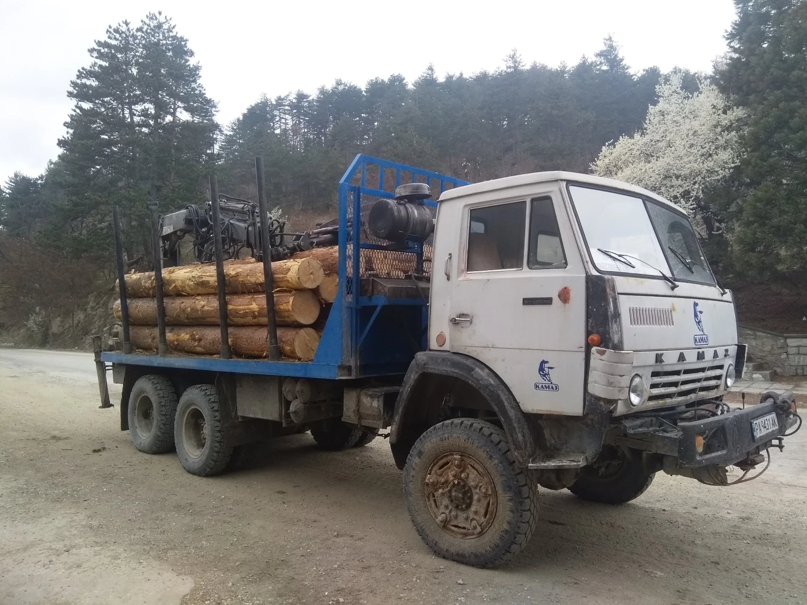 Kamaz 53212 6х6 турбо лебедка, снимка 12 - Камиони - 54458005