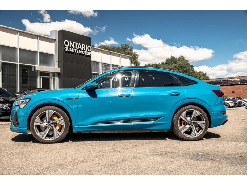 Audi E-Tron 55 Quattro* S-Line* Sportback Technik quattro, снимка 2 - Автомобили и джипове - 52650916