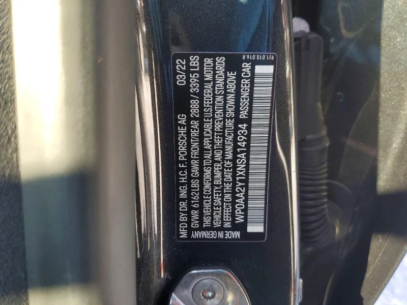 Porsche Taycan, снимка 12 - Автомобили и джипове - 53310418