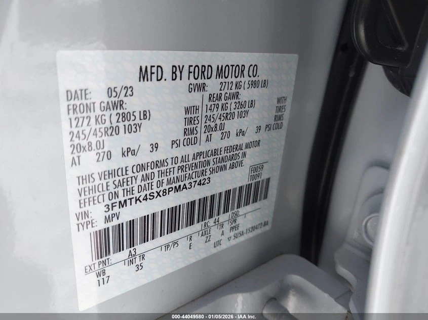 Ford Mustang Mach-E Gt, снимка 9 - Автомобили и джипове - 53823671