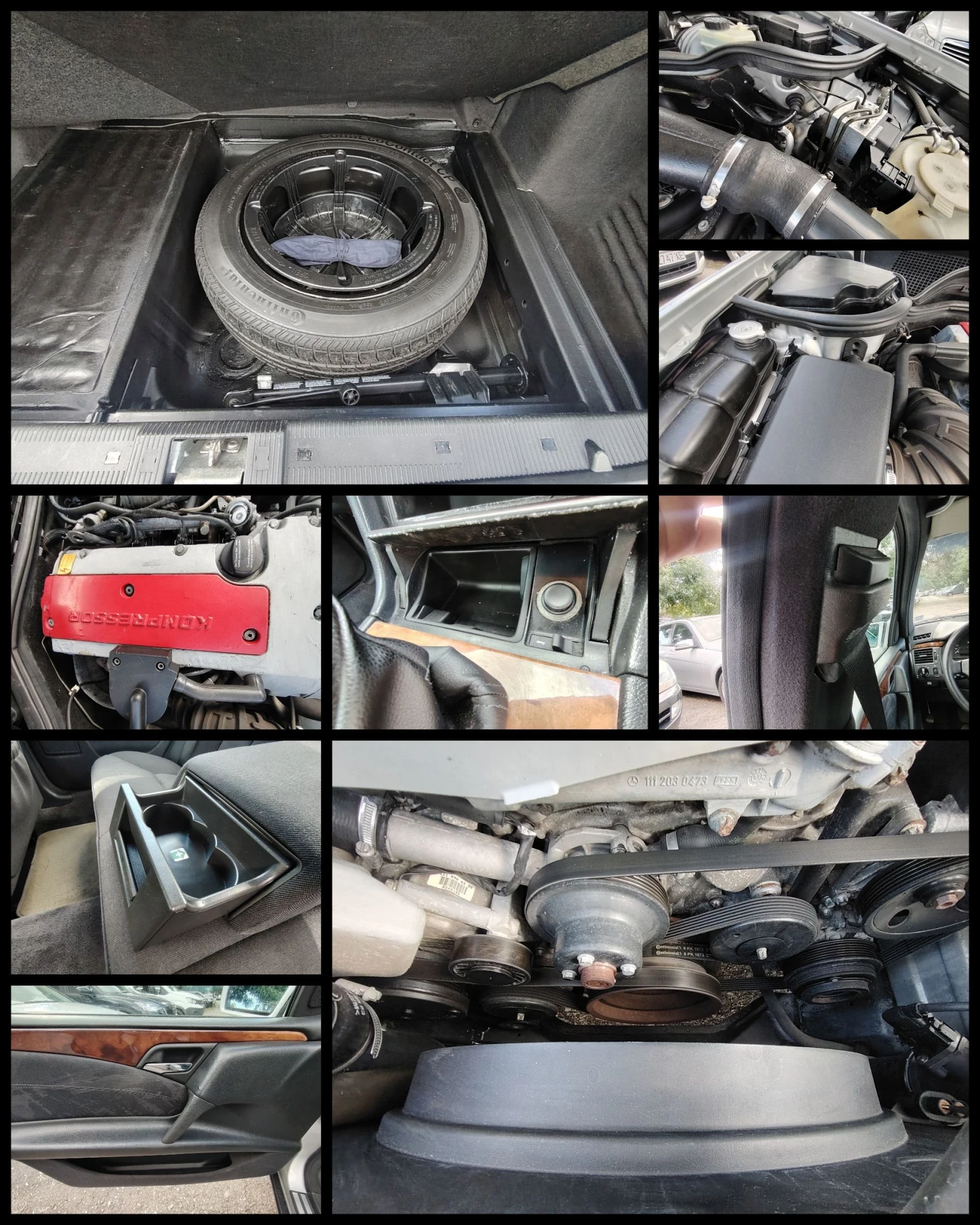 Mercedes-Benz E 200  2.0i/Compresor/Eleganse, снимка 17 - Автомобили и джипове - 55456021