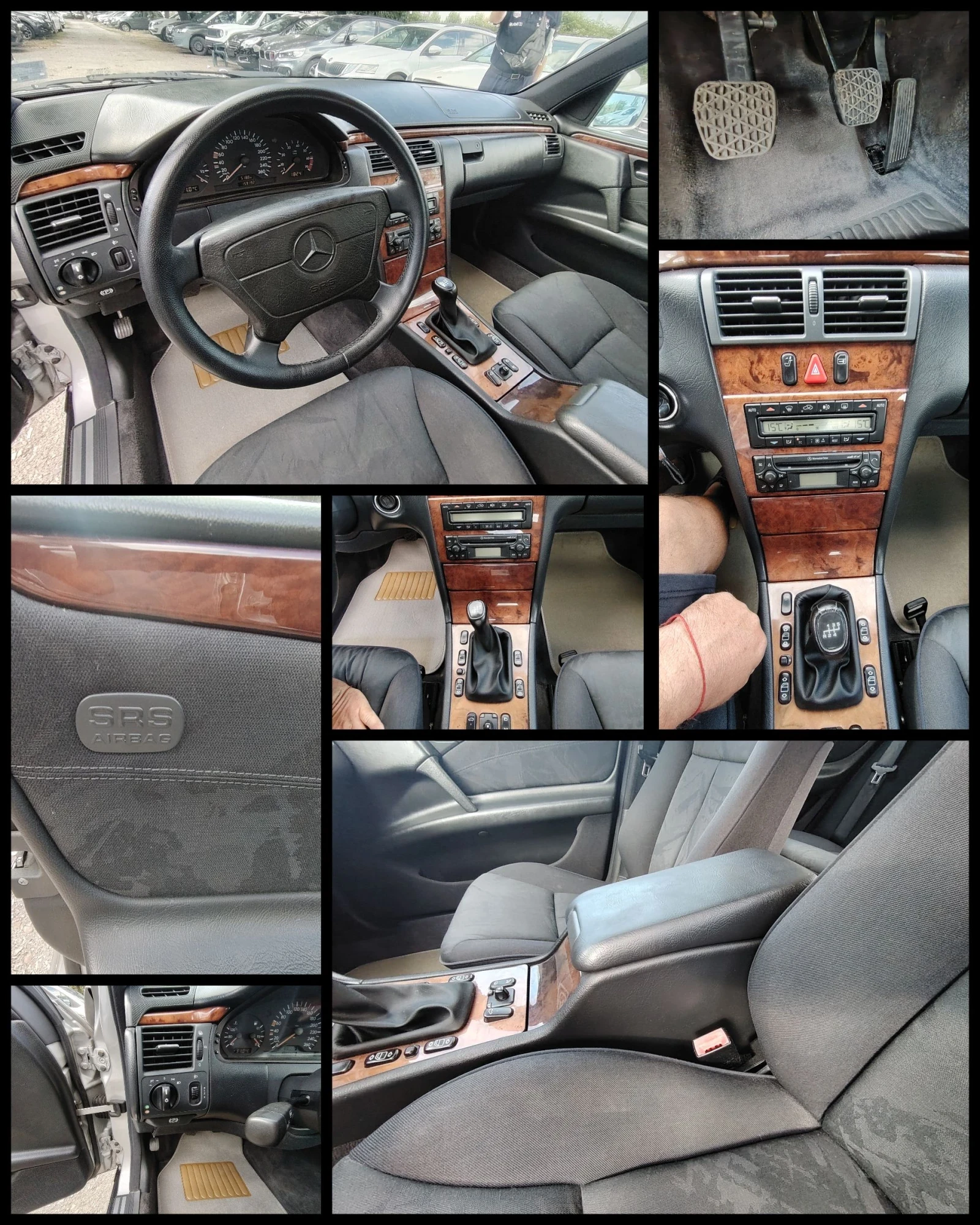 Mercedes-Benz E 200  2.0i/Compresor/Eleganse, снимка 12 - Автомобили и джипове - 55456021