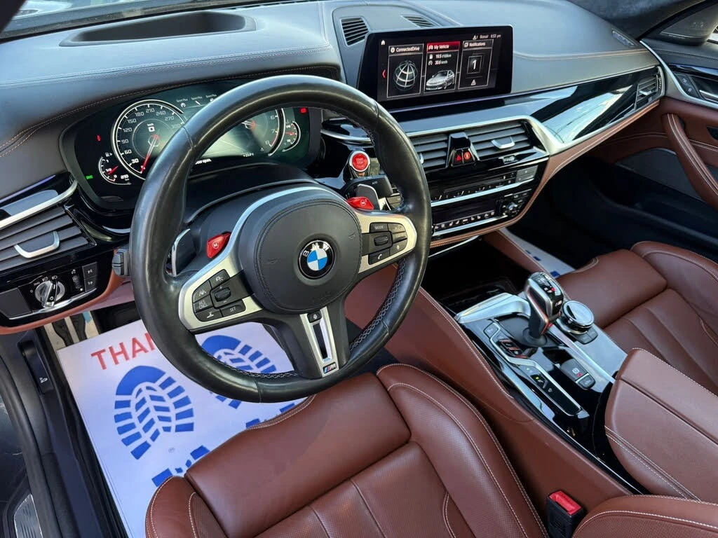 BMW M5 COMPETITION* HUD* ВАКУМ* 360* HARMAN, снимка 15 - Автомобили и джипове - 55631108