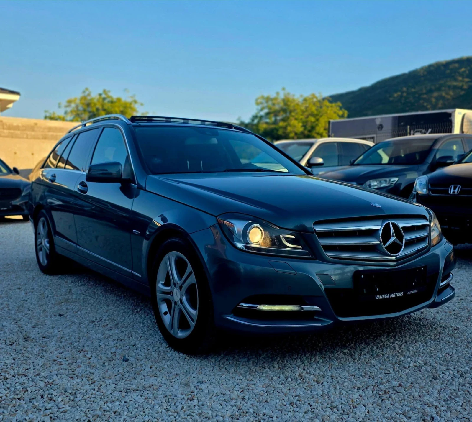 Mercedes-Benz C 220 Сервизна История Панорама Blind - Spod Navi Kamera