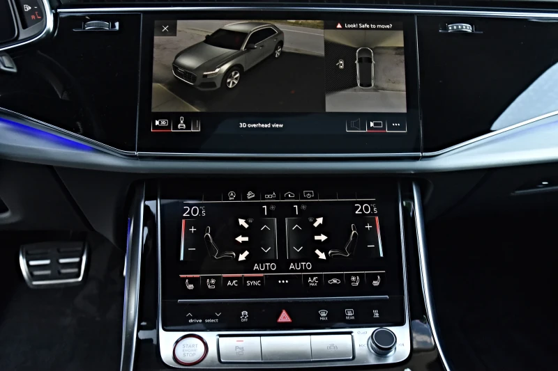 Audi SQ8 4.0 V8T B&O RS-SITZE CARBON 22-RS 360 NIG-VIS MTM, снимка 12 - Автомобили и джипове - 52123797