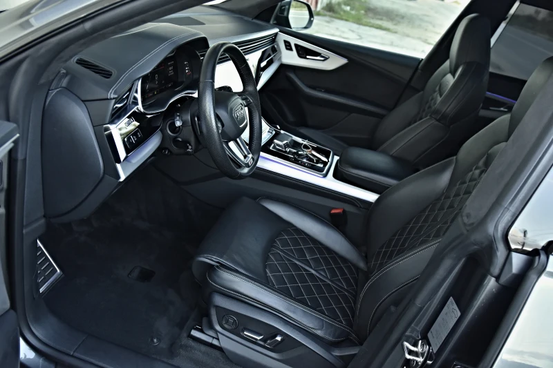 Audi SQ8 4.0 V8T B&O RS-SITZE CARBON 22-RS 360 NIG-VIS MTM, снимка 8 - Автомобили и джипове - 52123797