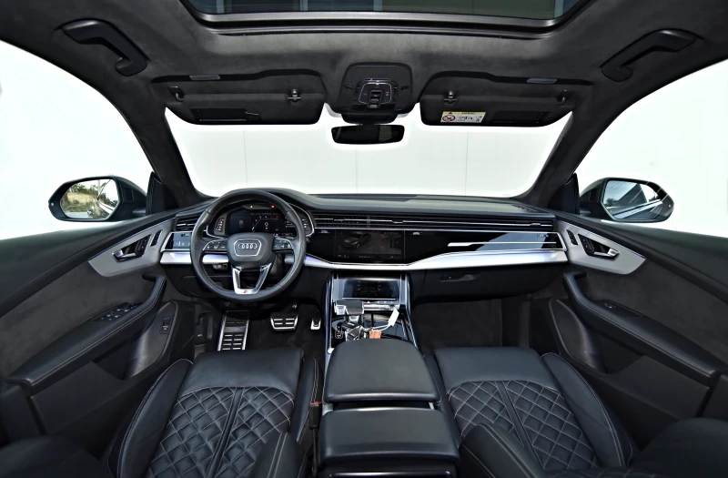 Audi SQ8 4.0 V8T B&O RS-SITZE CARBON 22-RS 360 NIG-VIS MTM, снимка 7 - Автомобили и джипове - 52123797