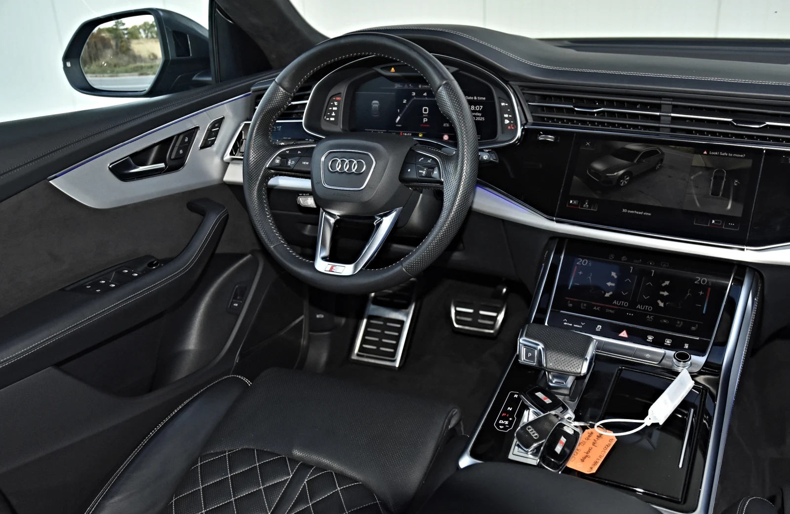 Audi SQ8 4.0 V8T B&O RS-SITZE CARBON 22-RS 360 NIG-VIS MTM - изображение 10