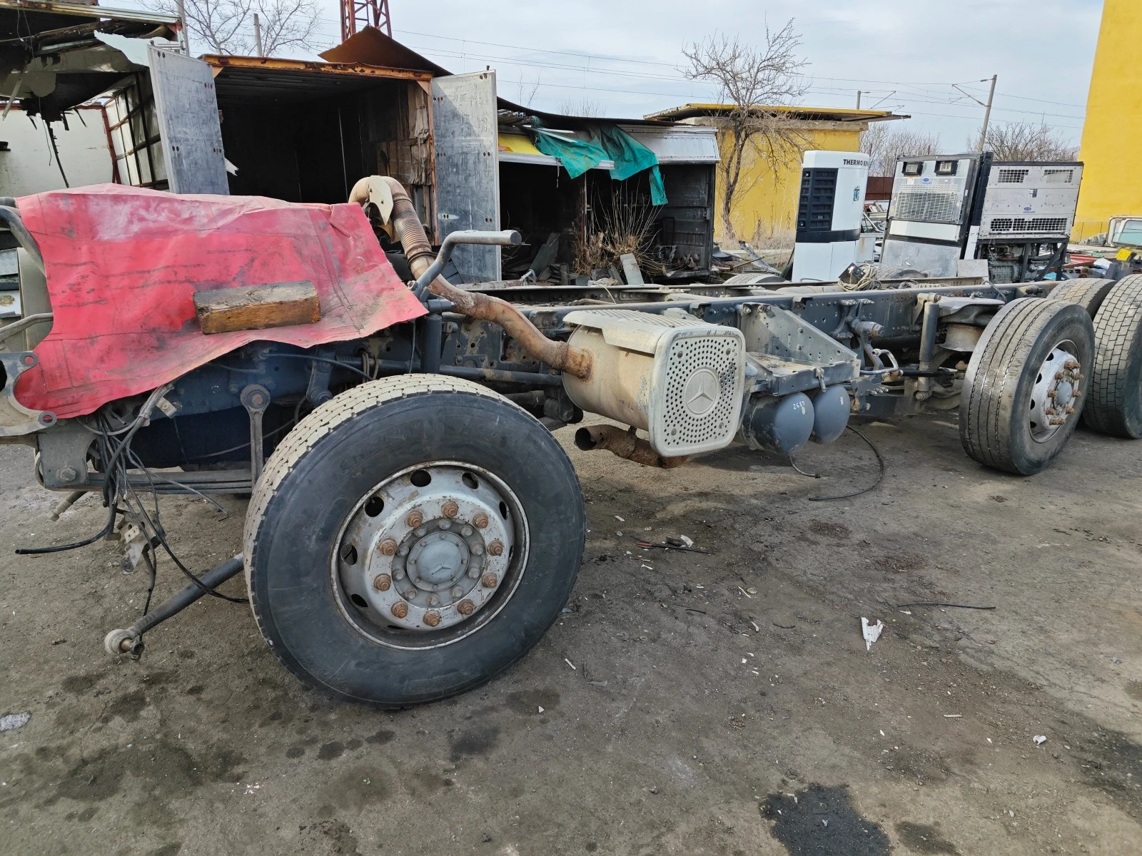 Mercedes-Benz 2528 Atego 6x2, автоматик, снимка 1