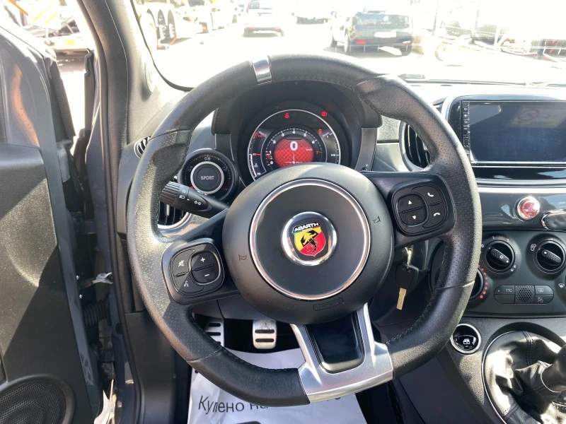 Fiat 500 1.4I/TURBO 595 ABART EURO 6D, снимка 13 - Автомобили и джипове - 41652860