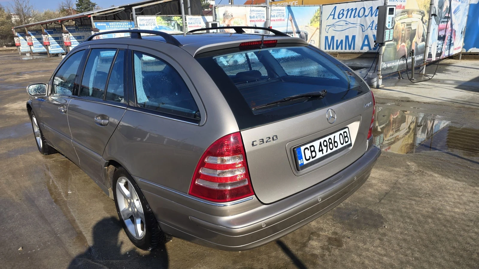 Mercedes-Benz C 320 320i 4matic face designo газ оказион, снимка 5 - Автомобили и джипове - 54095776